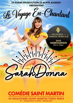 Affiche de Sarah Donna dans Le Voyage en-chantant
