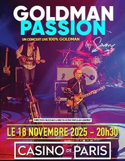 Affiche de Goldman Passion
