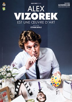 Affiche de Alex Vizorek dans Alex Vizorek est une oeuvre d'art