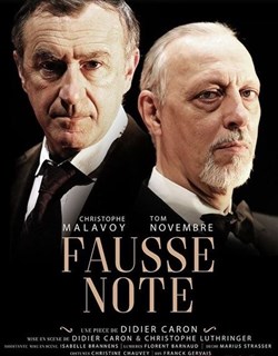Affiche de Fausse note | avec Tom Novembre et Christophe Malavoy