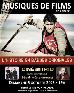 Affiche de Musiques de films : L'Histoire en bandes originales