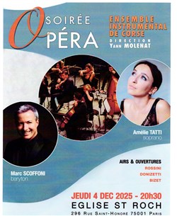 Affiche de Soirée Opéra