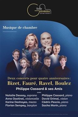 Affiche de Philippe Cassard et ses amis