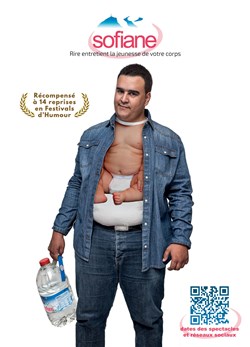 Affiche de Sofiane Ettaï dans Rire entretient la jeunesse de votre corps