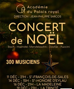 Affiche de Concert de Noël