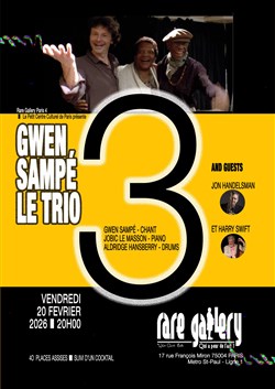 Affiche de Gwen Sampé Trio