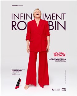 Affiche de Muriel Robin dans Infiniment Robin