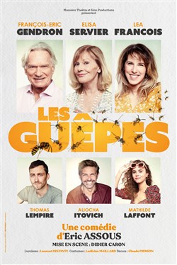 Affiche de Les Guêpes | avec Léa François, Elisa Servier et François-Eric Gendron