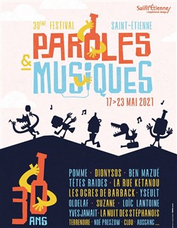 Affiche de Martin Luminet / Ben Mazue | 30ème édition du Festival Paroles et Musiques