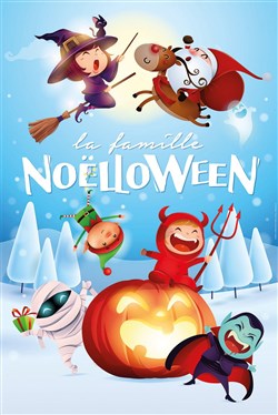 Affiche de La famille Noëlloween