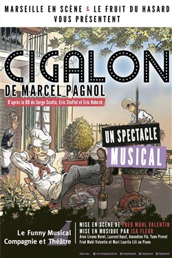 Affiche de Cigalon de Marcel Pagnol