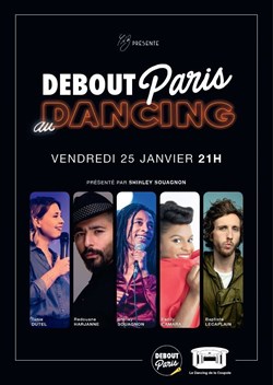 Affiche de Debout Paris au Dancing !