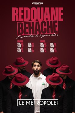 Affiche de Redouane Behache dans Bande d'hypocrites