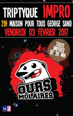 Affiche de Triptyque improvisé : Les Ours Molaires