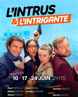 Affiche de L'intrus et l'intrigante
