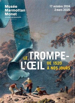 Affiche de Le trompe-l'oeil, de 1520 à nos jours, exposition commentée