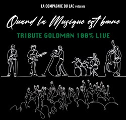 Affiche de Hommage à Goldman 100% Live : Quand la musique est bonne