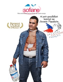 Affiche de Sofiane dans Rire entretient la jeunesse de votre corps