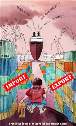 Affiche de Import Export, récit d'un voyage en Inde