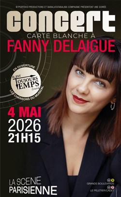 Affiche de Carte blanche à Fanny Delaigue