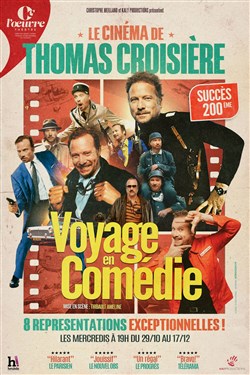 Affiche de Thomas Croisière dans Voyage en comédie