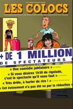 Affiche de Les colocs