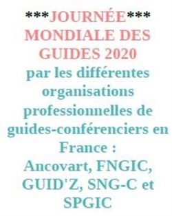 Affiche de Journée Mondiale des guides 2020 : Le Quartier Latin, la ville des étudiants | Par Soazig Le Guevel