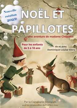 Affiche de Noël et Papillotes