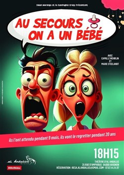 Affiche de Au secours on a un bébé !