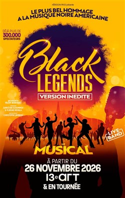 Affiche de Black Legends, le musical