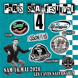 Affiche de Paris Ska Festival #4
