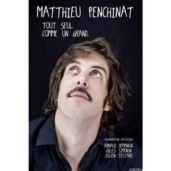 Affiche de Matthieu Penchinat dans Tout seul comme un grand