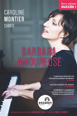 Affiche de Caroline Montier chante Barbara amoureuse
