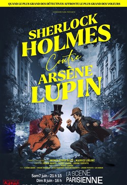 Affiche de Sherlock Holmes contre Arsène Lupin