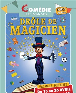 Affiche de Drôle de magicien