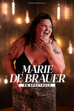 Affiche de Marie de Brauer en spectacle