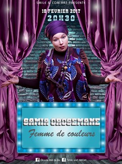 Affiche de Samia Orosemane dans Femme de couleurs