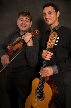 Affiche de Le violon et la guitare