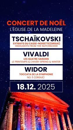 Affiche de Christmas Concert at the Church of La Madeleine