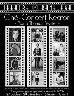 Affiche de Ciné Concert Buster Keaton