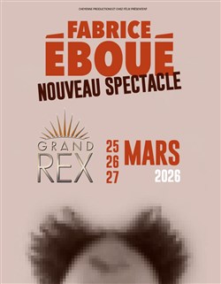 Affiche de Fabrice Eboué | nouveau spectacle