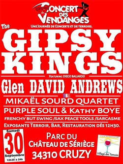 Affiche de Concert des Vendanges 2017 | avec les Gipsy Kings