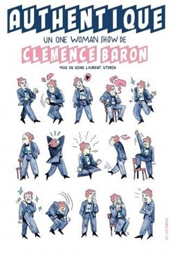 Affiche de Clémence Baron dans Authentique