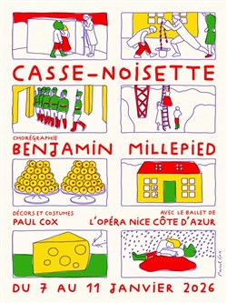 Affiche de Casse-Noisette de Benjamin Millepied