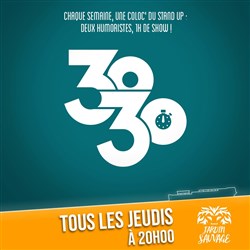 Affiche de 30/30, 30min chacun(e), 1h de rire
