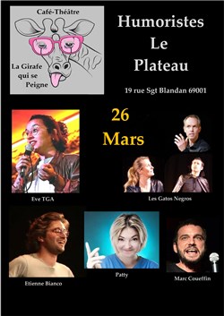 Affiche de Humoristes : Le Plateau de la girafe