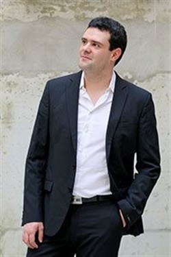 Affiche de Antoine de Grolée : Récital de piano 100% Chopin