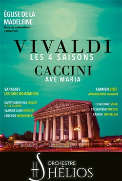 Affiche de Les 4 Saisons de Vivaldi, Ave Maria et Célèbres Concertos