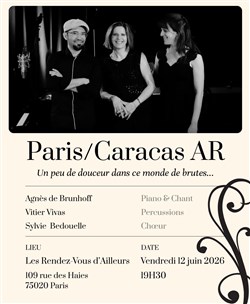 Affiche de Paris / Caracas AR