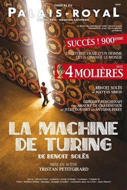 Affiche de La Machine de Turing de Benoit Solès